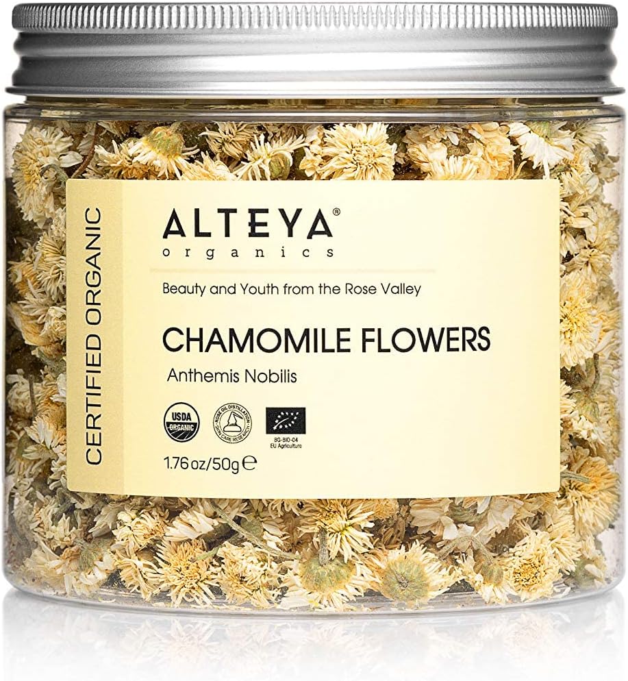Alteya Organic Fleurs de Camomille Sèches Bio Infusion 50 gr - 100% certifies biologique Camomille 50 g (Lot de 1)