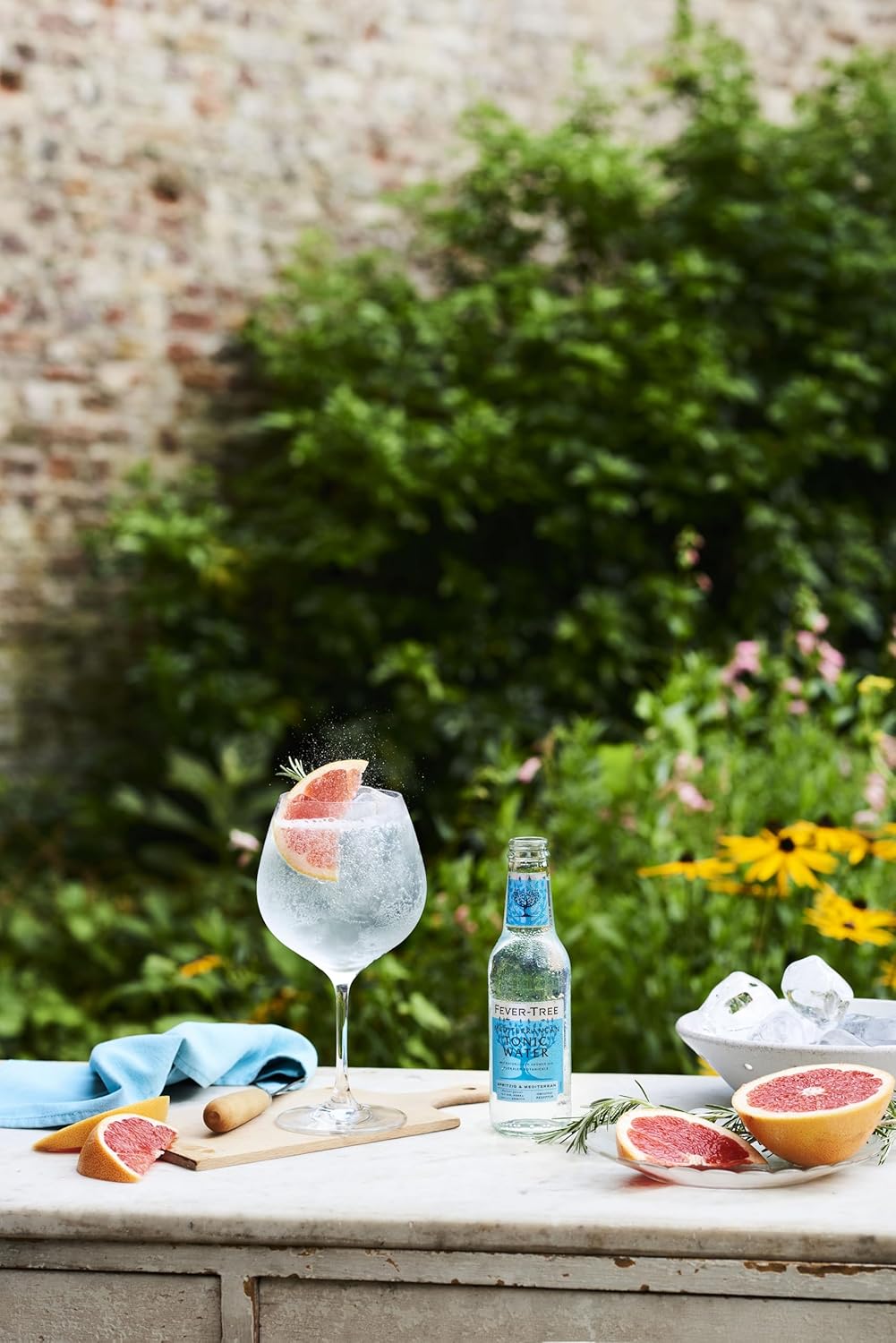 Fever Tree Tree Mediterranean Tonic Water 500ml x 8 Méditerranée 200 ml (Lot de 24)