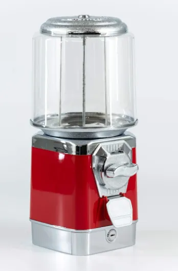 Foodis Distributeur de Bonbons avec Monnayeur 1 Euro et Caissette - Machine a Bonbon pour usage professionel - Distributeur de Bonbons Automatique, Chewing Gum Machine neutral