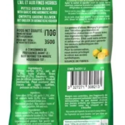 Test Menguy's Olives ail & fines herbes : des olives qui font le job pour l'apéro sans trop de surprise