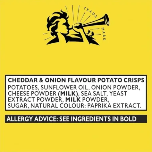 Test Pipers Chips Cheddar & Onion 40g (lot de 24) : les chips de pub anglais… en carton chez toi