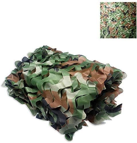 NC Filet De Camouflage, Stores en Rouleau en Vrac Pour Fête, Camping, Chasse en Plein Air Et Parasol d'Uniforme Militaire Woodland Camo 3x4M(10x13ft)