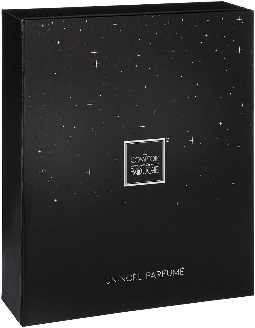 Atmosphera - Original Calendrier de l'avent avec 25 Bougies parfumées dans Pots en Verre avec Citation 2025