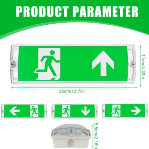 Test GOMETY JY435-EXIT-light : une sortie de secours LED pas chère, mais pas pour tous les bâtiments