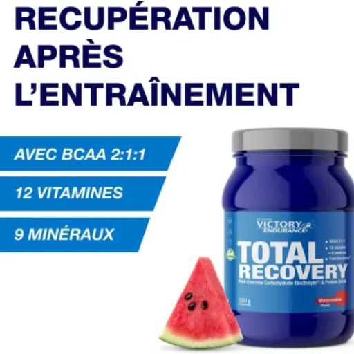 Test Victory Endurance Total Recovery Pastèque : la poudre de récup qui fait le job sans être parfaite