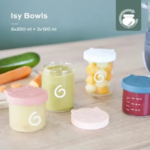 Test Babymoov ISY BOWLS : des petits pots en verre qui font le job sans chichi