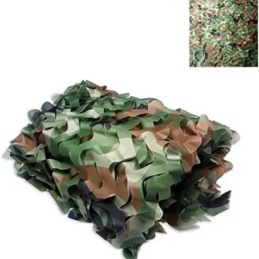 Test NC Filet De Camouflage 3x4 m : bon effet visuel, mais pas fait pour durer au soleil