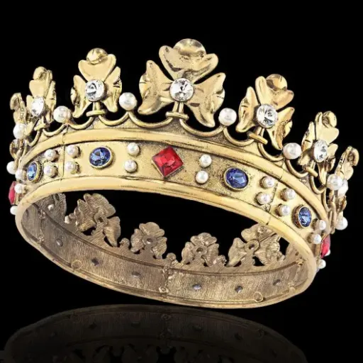 Test couronne royale baroque LEEMASING : un vrai look de roi sans ruiner le budget