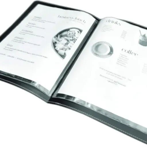 Test Set 16 pcs Menu Personnalisable A4 : des portes-menus corrects, mais pas pour tous les restos