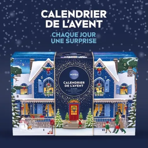 Test Calendrier de l'Avent Femme NIVEA 2025 : un mois de produits utiles plutôt que du chocolat