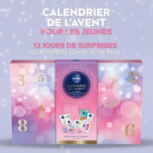 Test NIVEA Calendrier de l'Avent Jeunes 2025 : des vrais produits pour ados, pas juste des gadgets