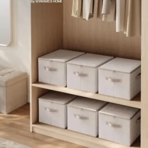 Test boîtes de rangement SONGMICS (lot de 3) : du rangement simple qui fait le job