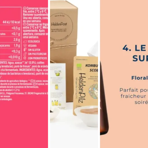 Notre sélection des 5 meilleurs boissons fermentees kombucha kefir (mai 2026)