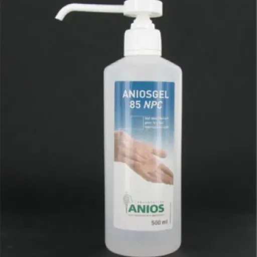 Test 12 x 500ml Gel Hydroalcoolique Anios : le carton qui te couvre les mains pour un bon moment