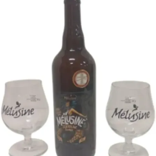 Test Coffret Dégustation Bière Vendée Mélusine Golden Ale : une blonde sympa avec deux verres qui font le taf
