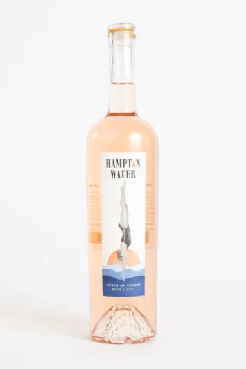 Gérard Bertrand Hampton Water 2025 – Vin Rosé AOP Languedoc 6x75cl - Gérard Bertrand x Jon Bon Jovi - Rosé Premium Élégant et Fruité - Lifestyle Méditerranéen