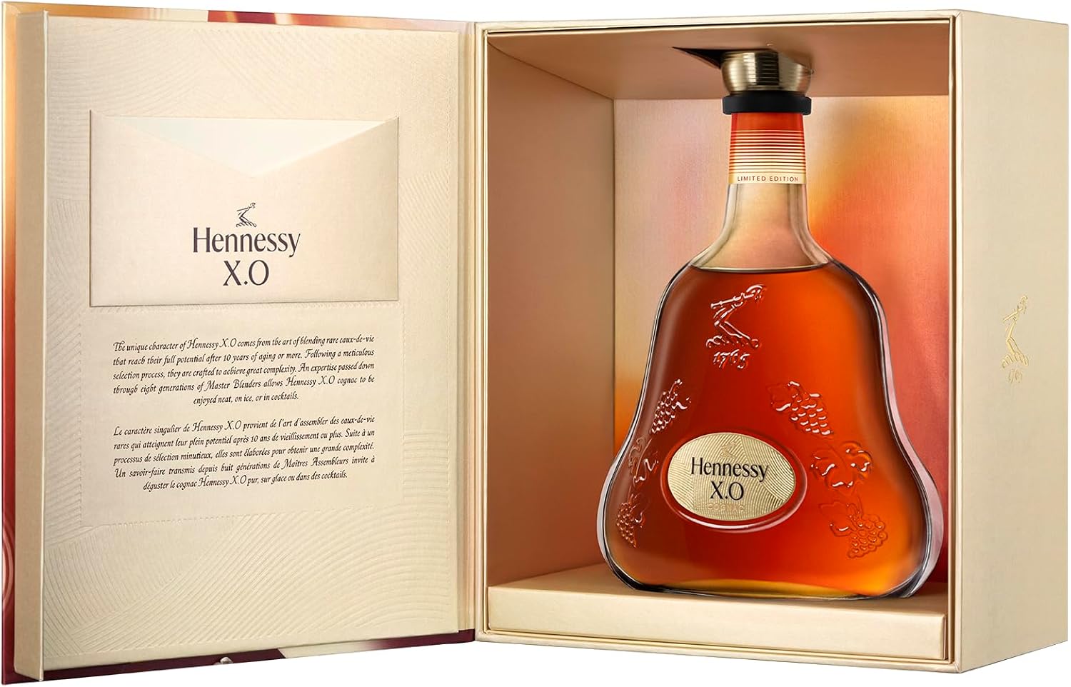 X.O Cognac 40% 70cl - Coffret Cadeau