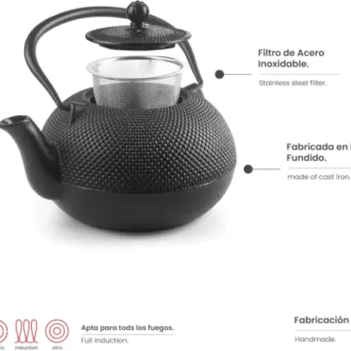 Test Ibili Théière en Fonte 1,2 L : la grosse bouilloire qui garde le thé au chaud sans chichi
