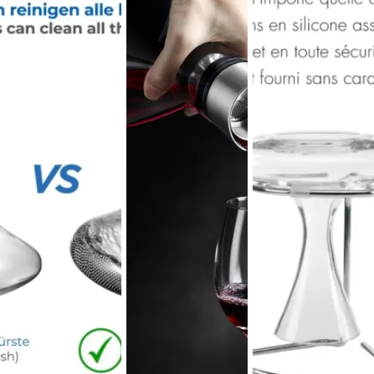 Guide d'achat : les 3 meilleurs carafes et decanteurs (2026)