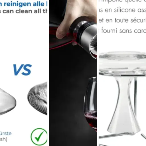 Guide d'achat : les 3 meilleurs carafes et decanteurs (2026)
