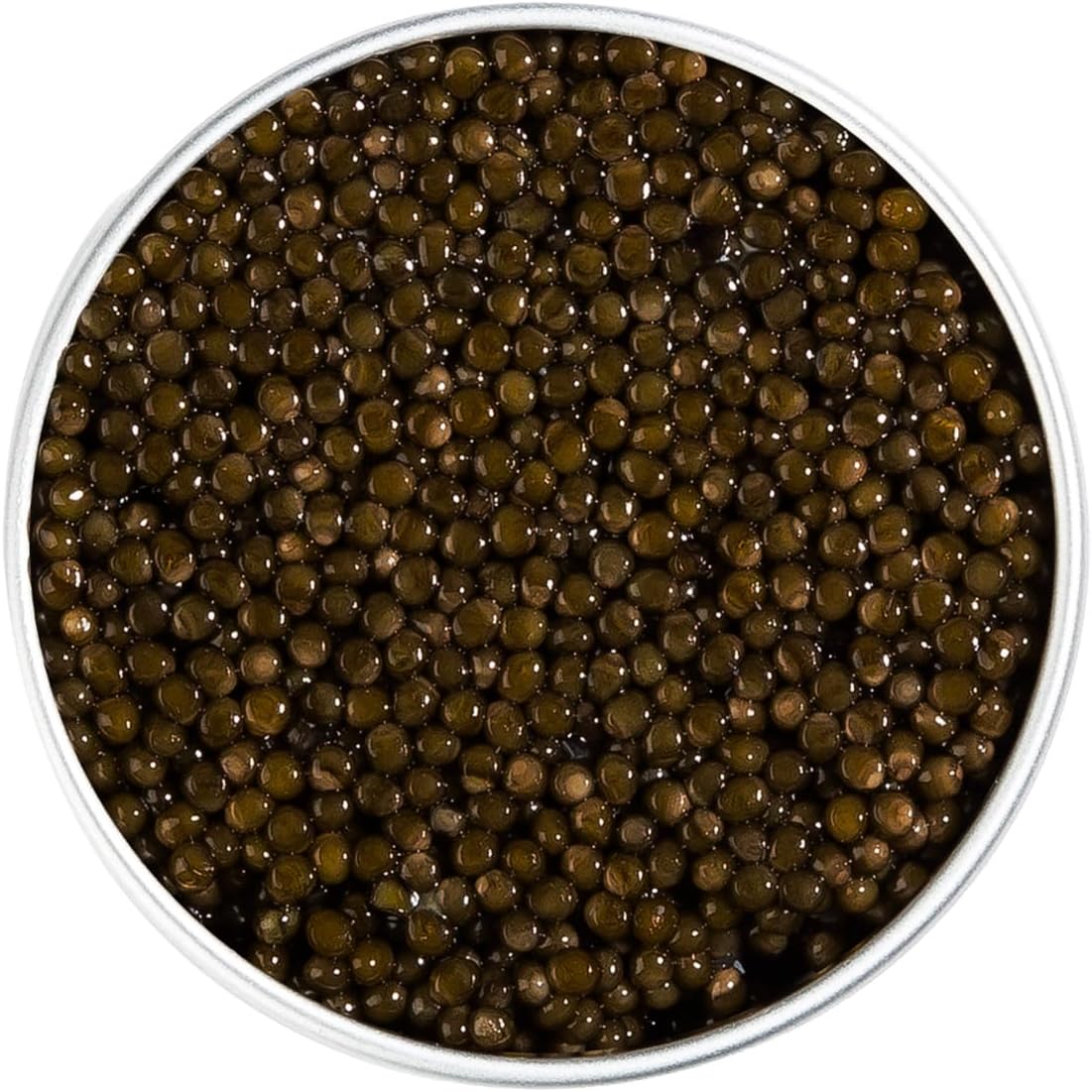 Caviar Baeri Français – Acipenser baerii - Boîte Origine 1kg - Livraison réfrigérée - CAVIAR AMBASSADE 1.0 Kilogrammes