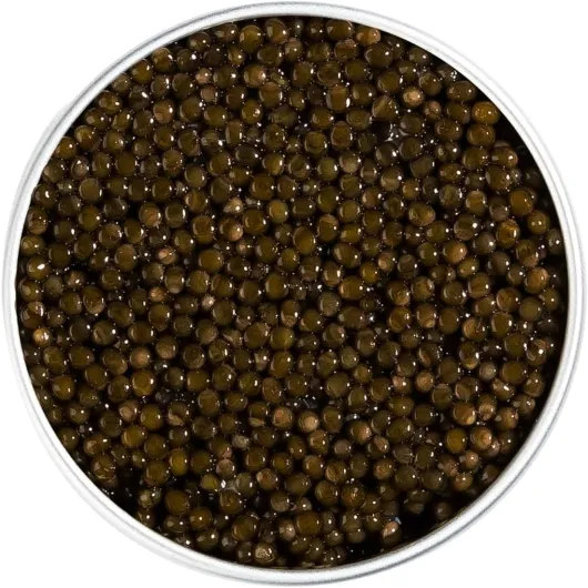 Caviar Baeri Français – Acipenser baerii - Boîte Origine 1kg - Livraison réfrigérée - CAVIAR AMBASSADE 1.0 Kilogrammes
