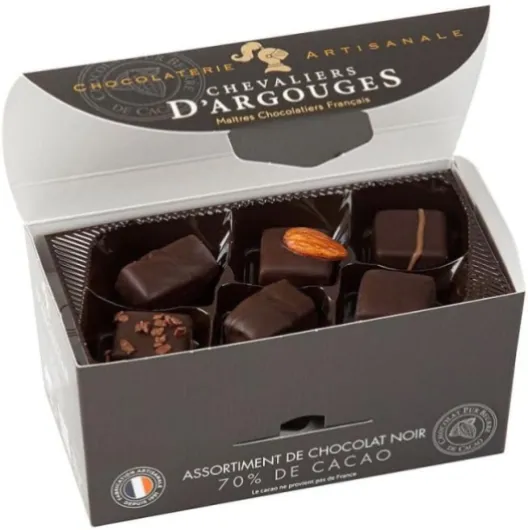 Panier garni de Noël - Coffret cadeau gourmand - Comprend 7 produits dont un Champagne idéal à offrir - Produits Normandie